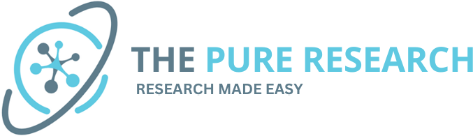 The pure research logo